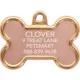 Product TagWorks® Large Rose Gold Pet ID Tag