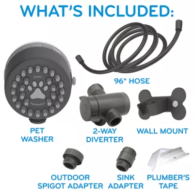Product Oxygenics, PawSpa, SuperWashPro 3 Setting Pet Washer