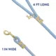 Product Top Paw® Light Blue Fashion Rope Dog Leash