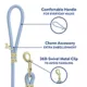 Product Top Paw® Light Blue Fashion Rope Dog Leash