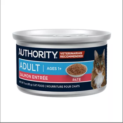 Product Authority Cat - Adult, Wet Food, Pate, Salmon, 3 OZ