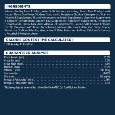 Product Authority Cat - Adult, Wet Food, Pate, Salmon, 3 OZ