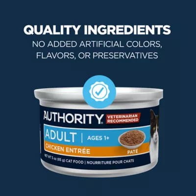 Product Authority Cat - Adult, Wet Food, Pate, Chicken, 3 OZ