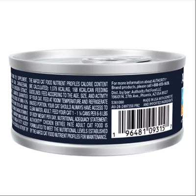 Product Authority Cat - Adult, Wet Food, Pate, Chicken, 5.5 OZ