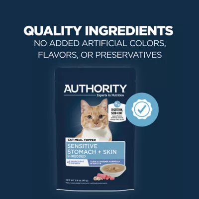 Product Authority® Sensitive Stomach & Skin Cat Meal Topper - 1.4 Oz