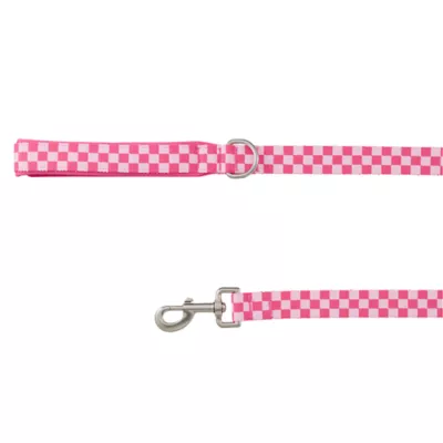 Product Top Paw® Checkered 4 Ft Padded Handle Leash
