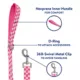 Product Top Paw® Checkered 4 Ft Padded Handle Leash