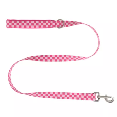 Product Top Paw® Checkered 4 Ft Padded Handle Leash