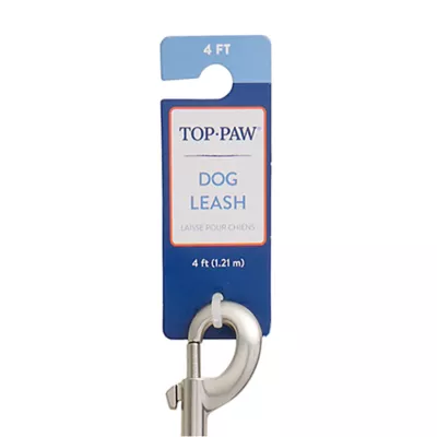 Product Top Paw® Checkered 4 Ft Padded Handle Leash