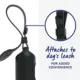 Product Top Paw® Black Dog Waste Bag Dispenser - Includes 15 Dog Waste Bags