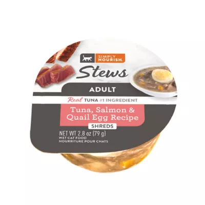 Product Simply Nourish Cat - Adult, Wet Food, Stew, Cup, 2.8 OZ