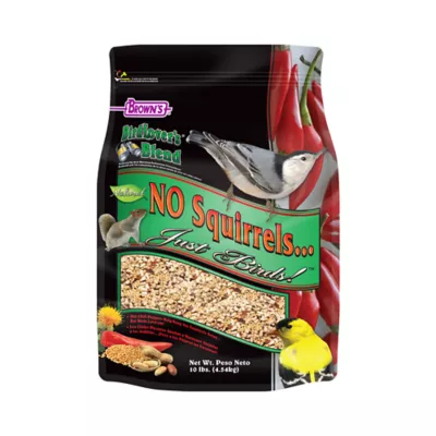 Product Brown's Bird Lover's Blend No Squirrels Just Birds Chili Pepper Wild Bird Food