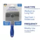 Product Top Paw® Small Self-Cleaning Metal Slicker Brush