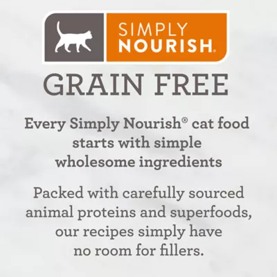 Product Simply Nourish Cat - Kitten, Wet Food, Stew, Grain Free, Chicken, Salmon, 2.8 OZ