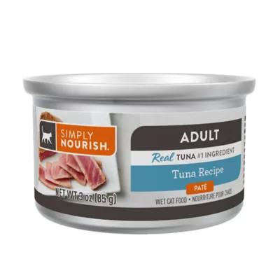 Product Simply Nourish Cat - Adult, Wet Food, Pate, Tuna, 3 OZ