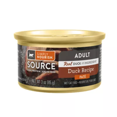 Product Simply Nourish Cat - Adult, Wet Food, Source, Pate, 3 OZ