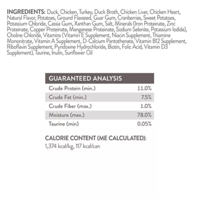Product Simply Nourish Cat - Adult, Wet Food, Source, Pate, 3 OZ