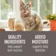 Product Simply Nourish Cat - Adult, Wet Food, Stews, Shredded, Chicken, Quail Egg, 2.8 OZ