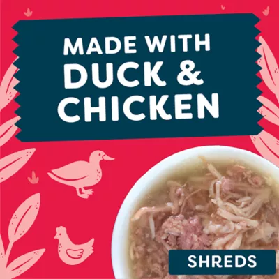 Product Viva La Kitty Adult Cat Wet Food - Shreds in Broth, 3 Oz