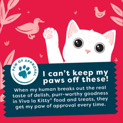 Product Viva La Kitty Adult Cat Wet Food - Shreds in Broth, 3 Oz