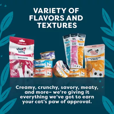 Product Viva La Kitty Adult Cat Wet Food - Shreds in Gravy, 3 Oz