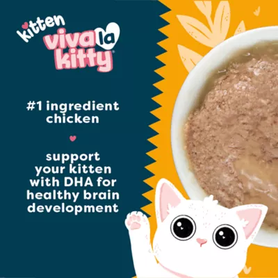 Product Viva La Kitty Kitten Wet Food - Pate, 3 Oz