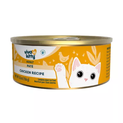 Product Viva La Kitty Adult Cat Wet Food - Pate, 5.5 Oz