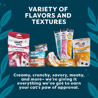 Product Viva La Kitty Kitten Wet Food - Pate, Variety Pack, 12 Ct, 36 Oz