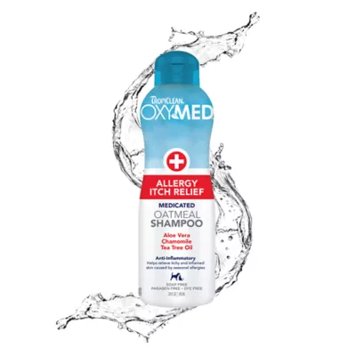 Product TropiClean OxyMed Allergy Itch Relief Shampoo, 20oz