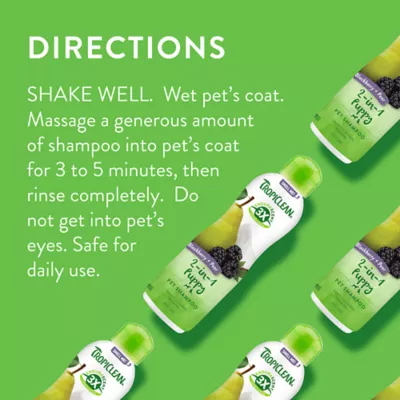 Product TropiClean EnduraScent Blackberry Pear Puppy Shampoo, 20oz