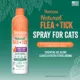 Product TropiClean Natural Flea + Tick Gentle Spray Mist for Cats - 14 oz Bottle