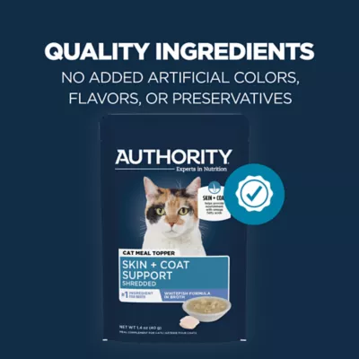 Product Authority® Skin & Coat Cat Meal Topper - 1.4 oz