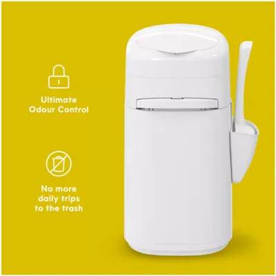 Product Litter Genie Design Cat Litter Disposal System - White