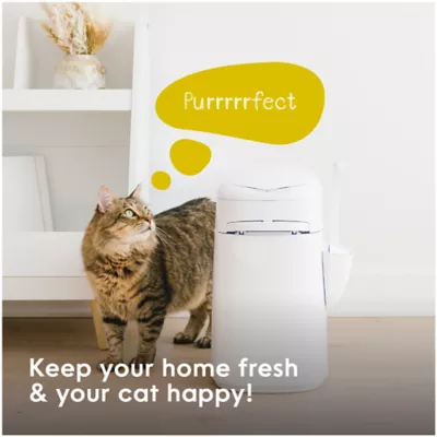 Product Litter Genie Design Cat Litter Disposal System - White