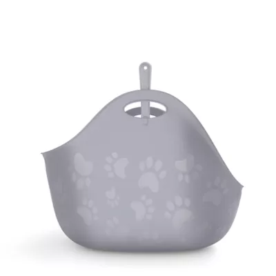 Product Litter Genie Cat Litter Box with Scoop - Silver