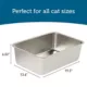 Product The Exquisicat® Stainless Steel Litter Box