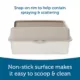 Product The Exquisicat® High-Sided Stainless Steel Litter Box