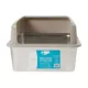 Product The Exquisicat® High-Sided Stainless Steel Litter Box