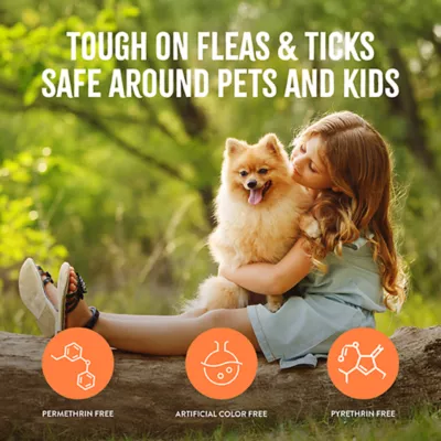 Product TropiClean Soothing Natural Flea & Tick Shampoo for Dogs - For Dogs 12 Weeks and Older, 20 Oz Bottle