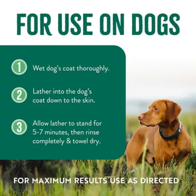 Product TropiClean Maximum Strength Natural Flea & Tick Shampoo - For Dogs 12 Weeks and Older, 20 Oz Bottle