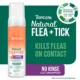 Product TropiClean Natural Flea + Tick No-Rinse Cat Shampoo - 7.4 oz Bottle