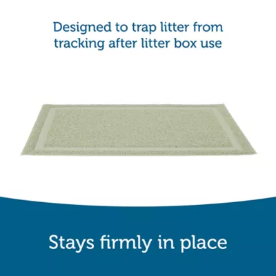 Product Exquisicat® Scatter Control Litter Mat, Sage, Large