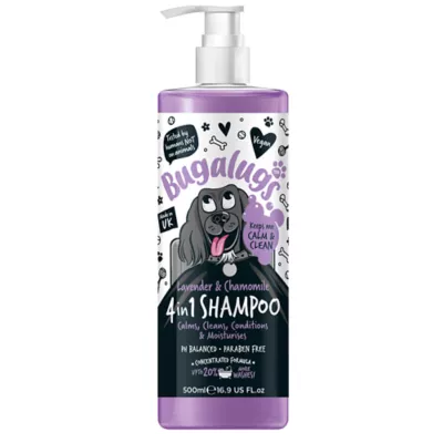 Product Bugalugs Lavender and Chamomile Dog Shampoo, 16.9 fl oz
