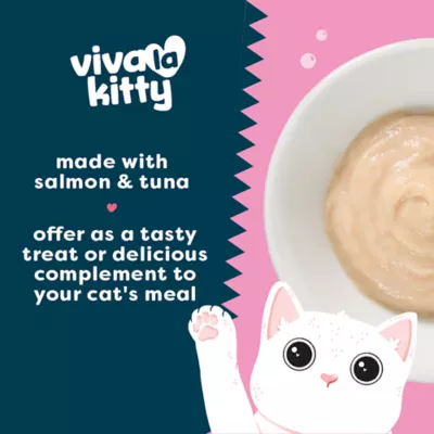 Product Viva La Kitty® Puree Cat Treat - Grain Free, 1 Count, 0.42 OZ
