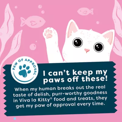 Product Viva La Kitty® Puree Cat Treat - Grain Free, 1 Count, 0.42 OZ