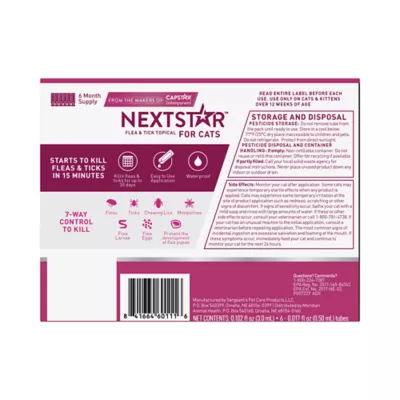 Product NextStar® Flea & Tick Prevention for Cats