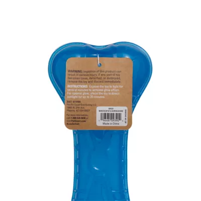 Product Arcadia Trail® Glow-in-the-Dark Blue Bone Dog Toy