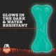 Product Arcadia Trail® Glow-in-the-Dark Green Bone Dog Toy