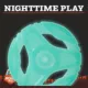 Product Arcadia Trail® Glow-in-the-Dark Green Flyer Dog Toy