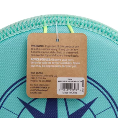 Product Arcadia Trail® Toss-and-Fetch Compass Flyer Dog Toy